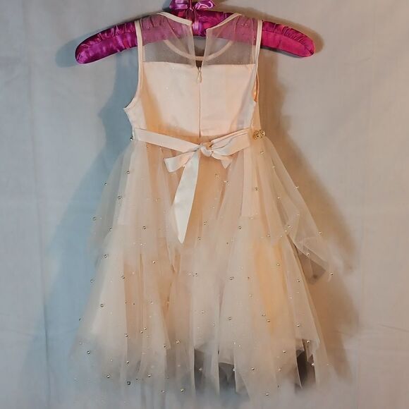 American Princess Satin Beaded Dress - Picture 4 of 9